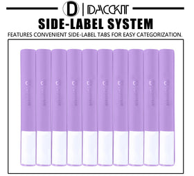 D DACCKIT premium zipper keeps toploaders secure when stored