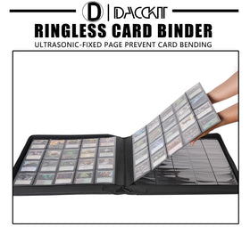 Side-label system on a D DACCKIT binder enables quick identification of sets.