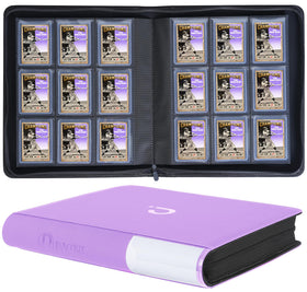 D DACCKIT top-loader binder with 288 card holders for organized trading card storage