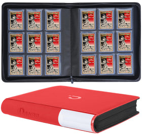 D DACCKIT top-loader binder closed front cover showing secure storage
