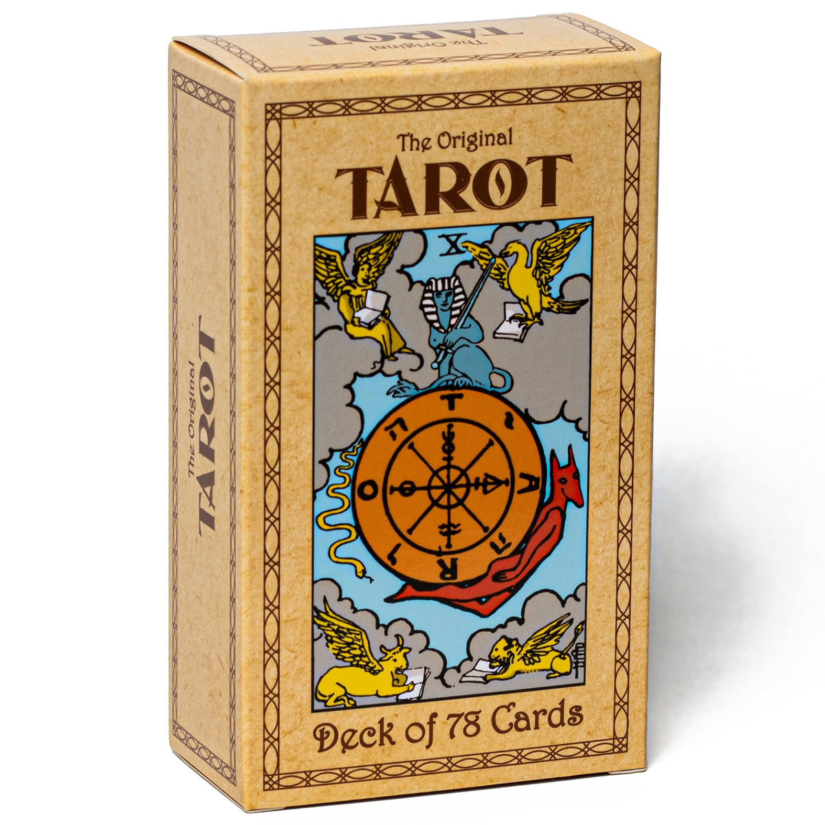 Da Brigh Original Tarot deck front cover featuring iconic art for collectors and curious readers.