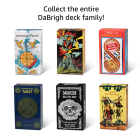 Da Brigh Original Tarot packaging detail emphasizing quality alternative to Rider Waite Smith.