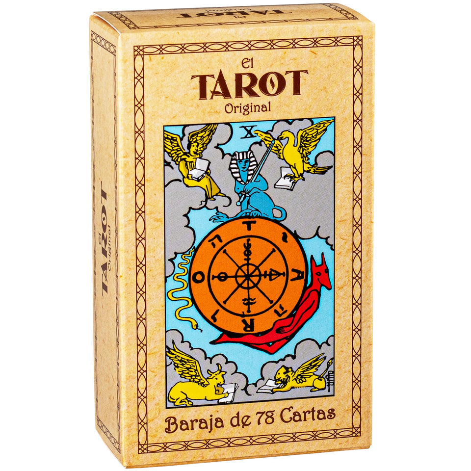 Da Brigh Tarot Original 78-card deck with linen finish offers a premium tactile feel.