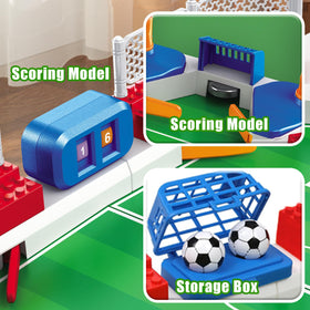 Daboot Mini Soccer Table Game rounded corners for safe play.