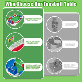 Daboot Mini Soccer Table Game two-player action for family fun.
