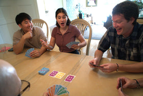Dad Bomb Games Triples creating triples shows color, shape, and number patterns.