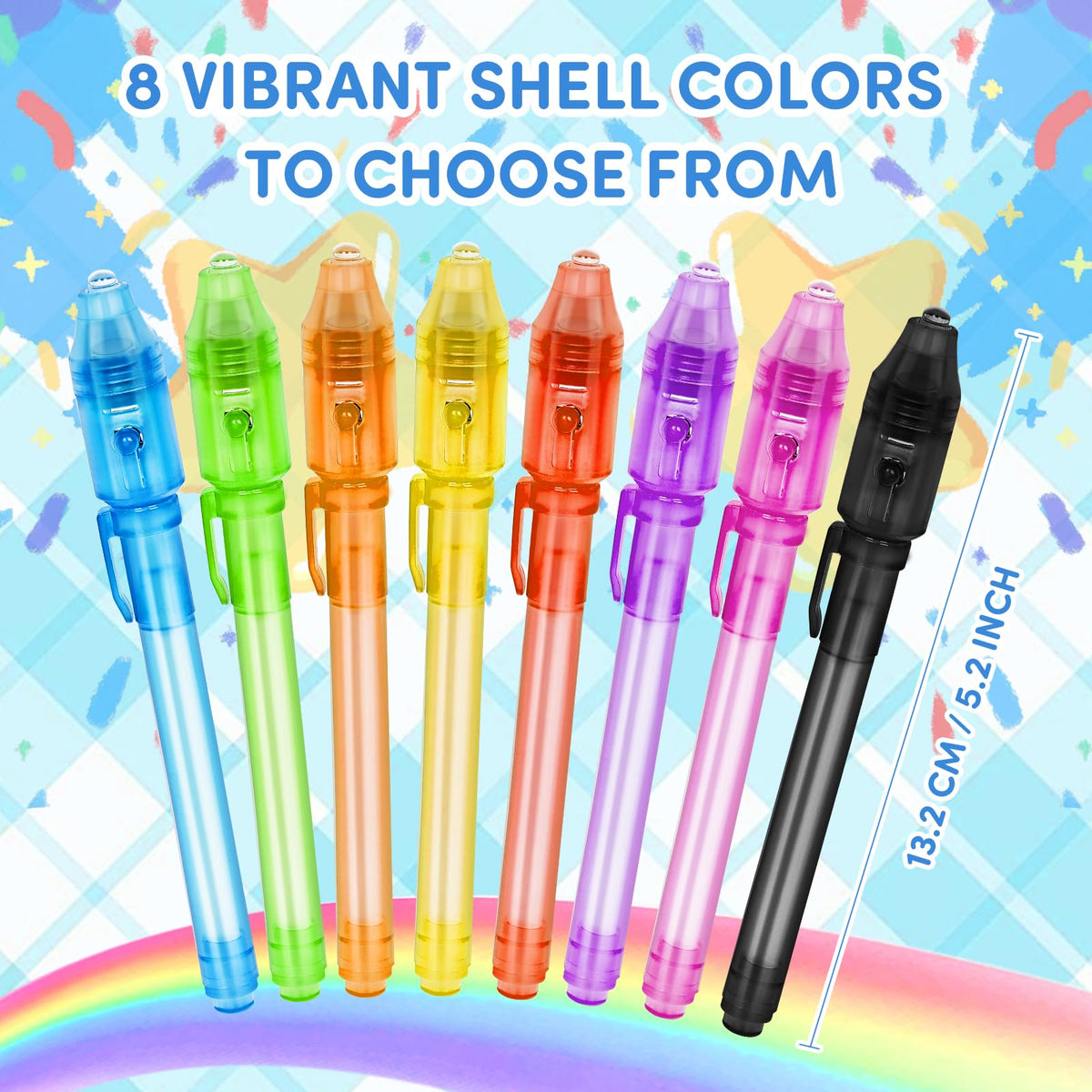 Daemson party activity ideas featuring UV ink pens for events.