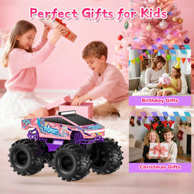 Dafotil pink girls RC car makes outdoor adventures fun