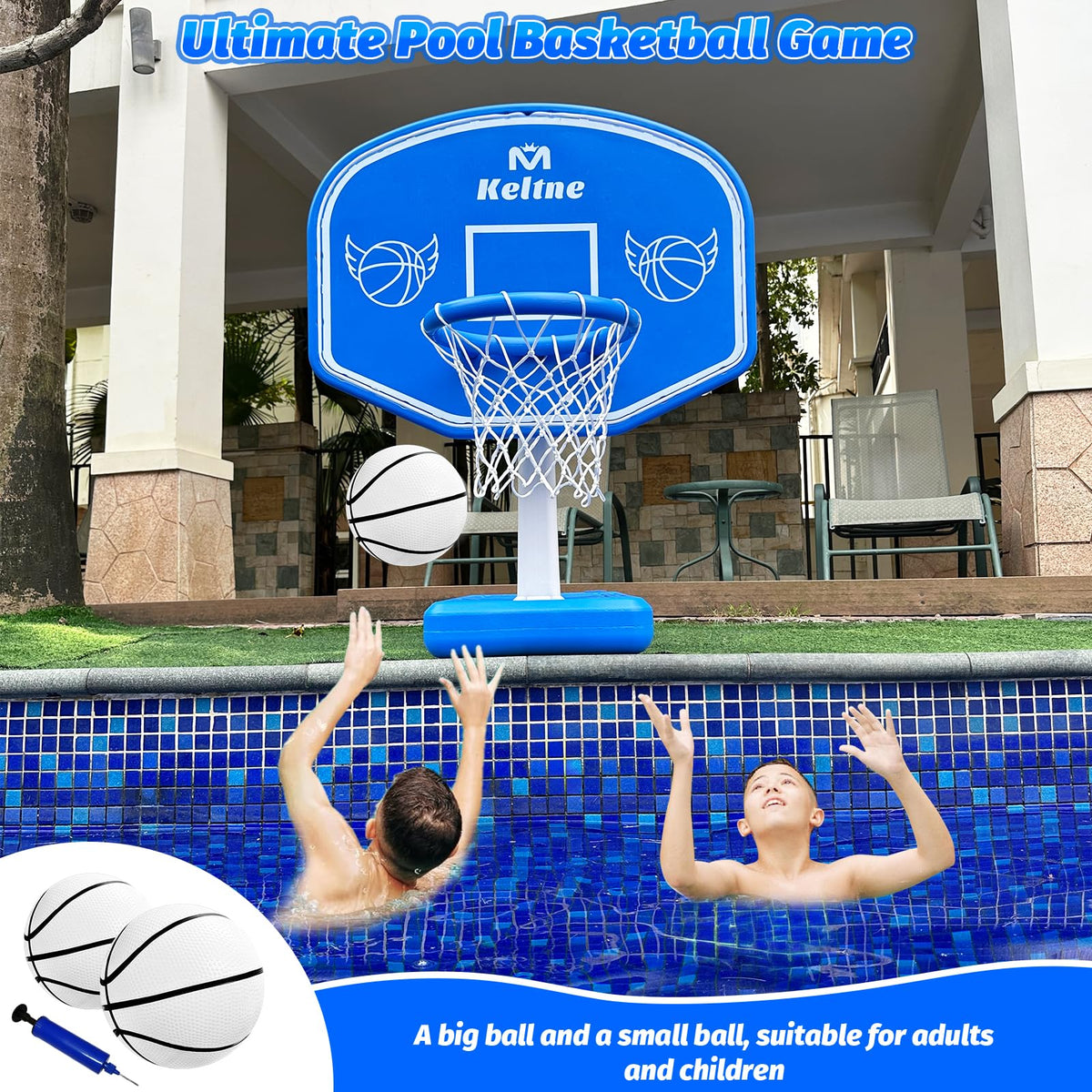Dahivs durable plastic construction withstands sun and water