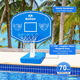 Dahivs includes two balls, pump, and solar light strip for instant fun