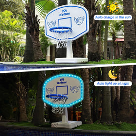 Dahivs water-filled base provides stable foundation for aggressive shots