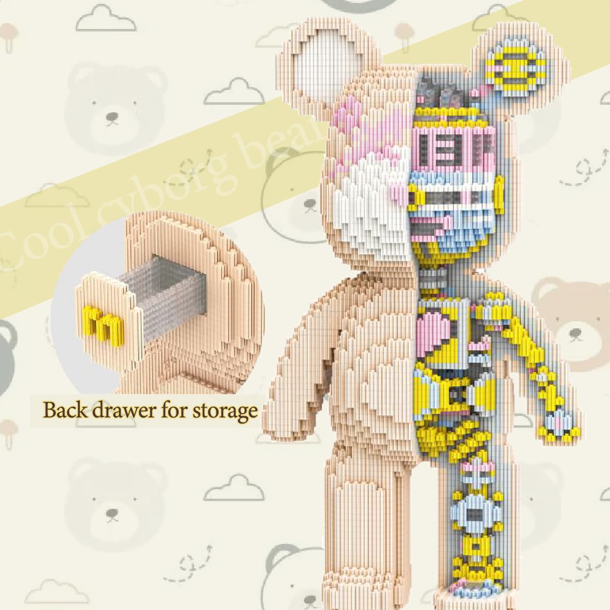 DAHONPA bear blocks: display-ready and gift-worthy decor