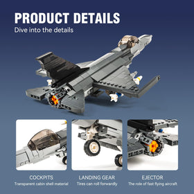 DAHONPA F-16 Fighting Falcon packaging image suggests a ready-to-gift experience