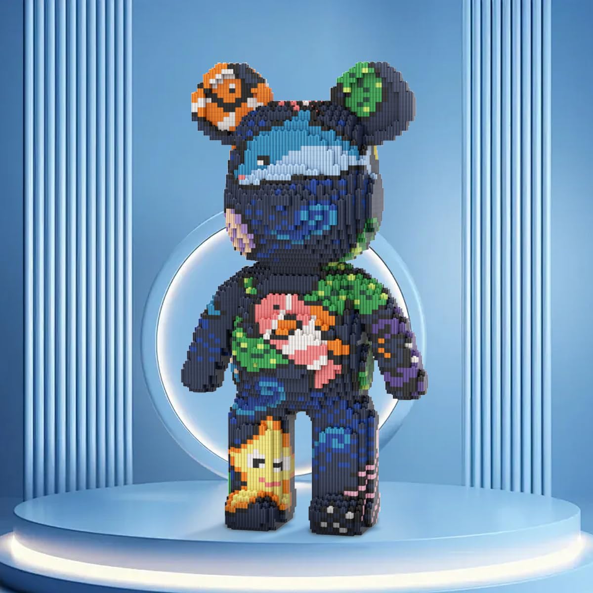 DAHONPA Ocean Bear blocks provide relaxing, creative assembly for both kids and adults.