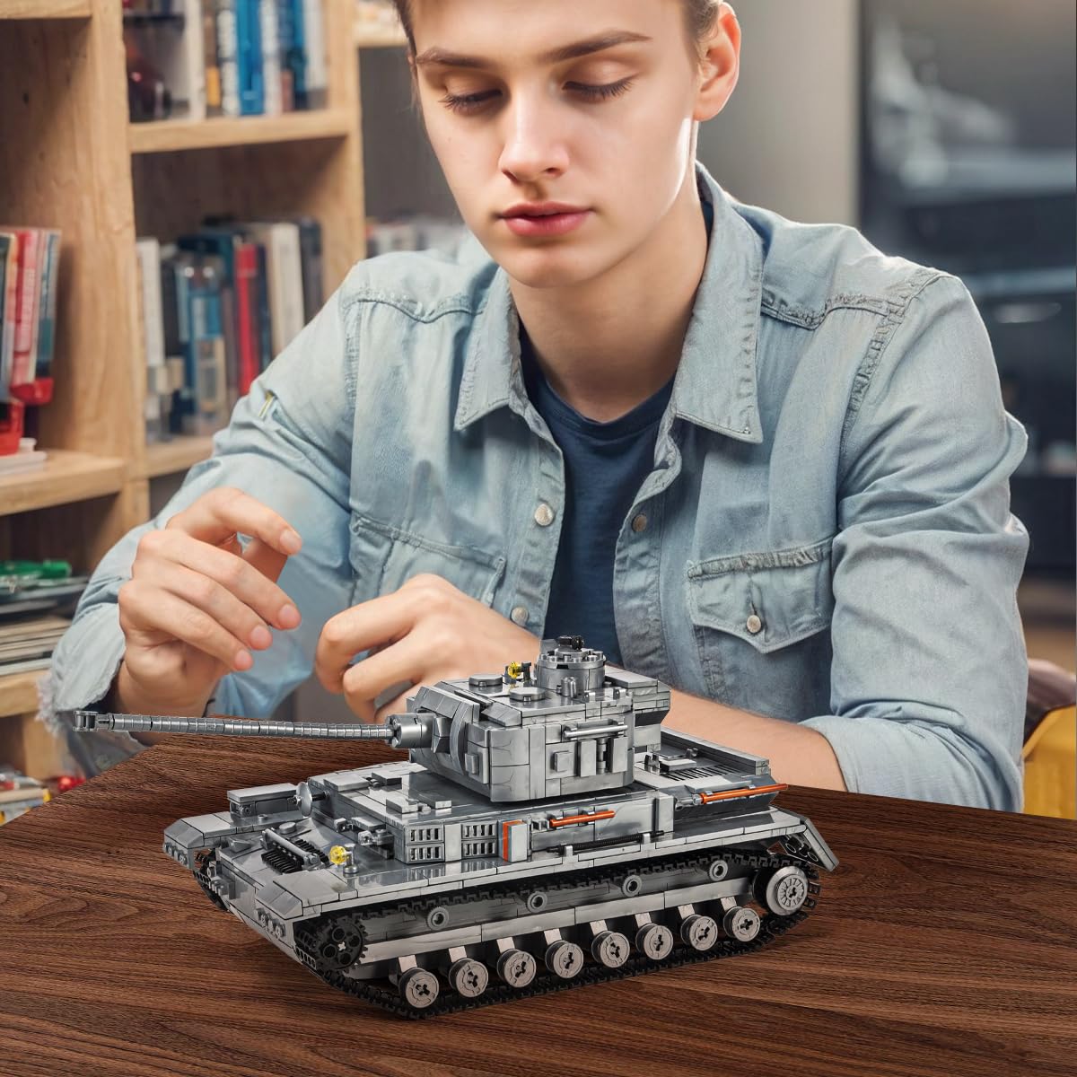 DAHONPA Panzer-Ⅳ Tank side profile emphasizes length and scale.