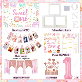 Daidle 70-inch backdrop anchors the cake table with cohesive colors.