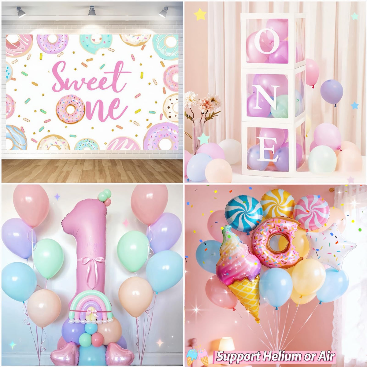Daidle balloon garland kit streamlines decorating for a polished look.