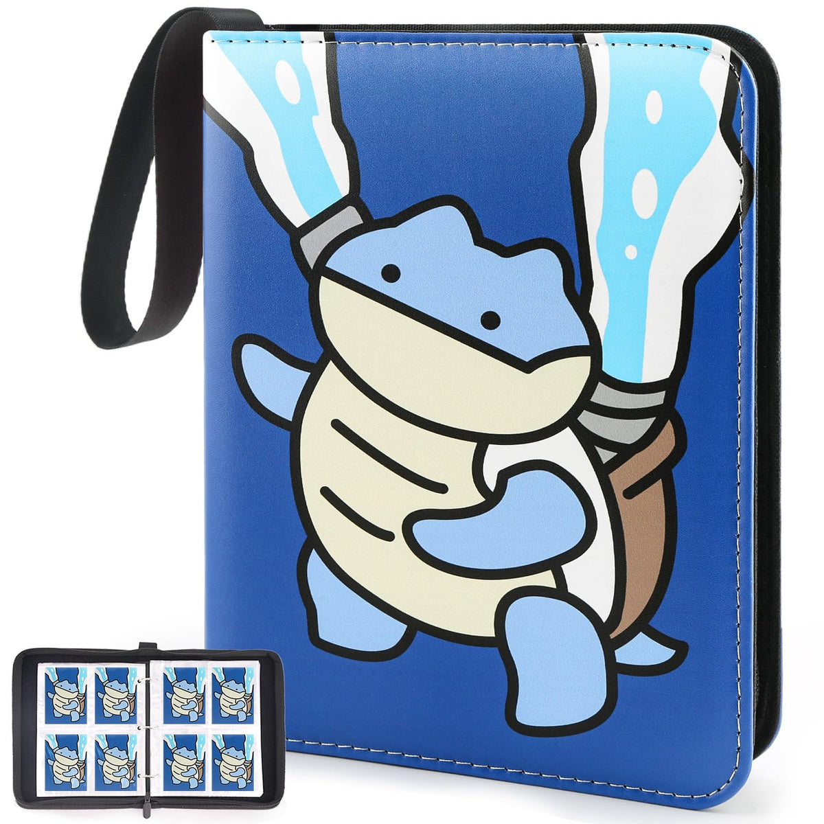 Daisiki premium card binder with 400 pockets keeps your collection organized.