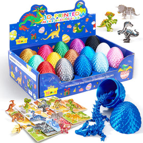 Dak Haan 15pcs dragon eggs in a display box, ideal for shelf display and gifting.