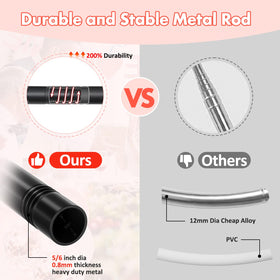 DAKEPOLE balloon stand 20mm pole diameter for a durable frame.