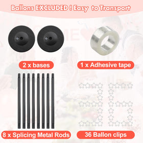 DAKEPOLE reusable parts enable compact storage for future events.
