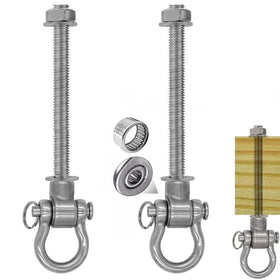 Dakzhou 2 swing hanger with anti-rust coating for durable indoor-outdoor use.
