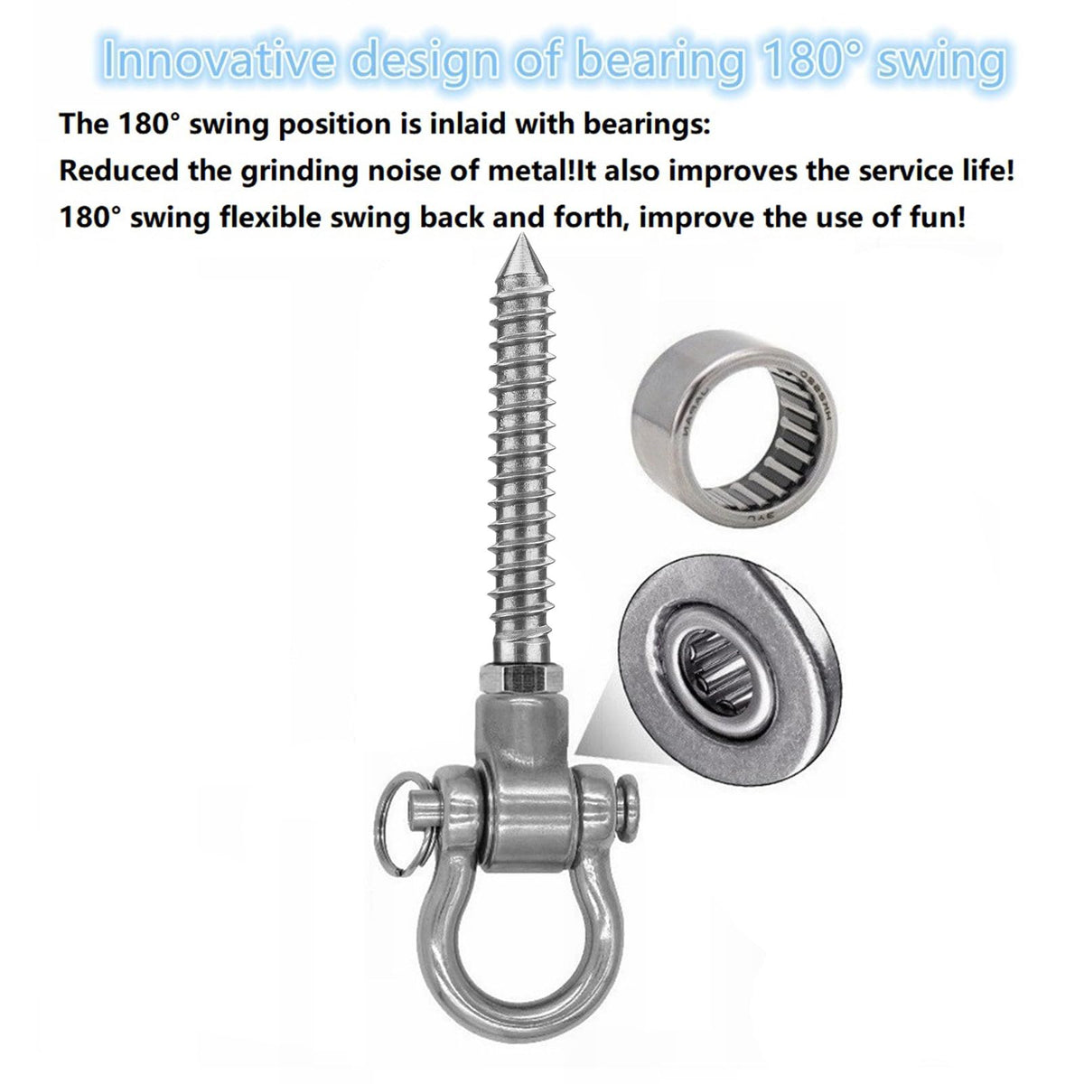 Dakzhou bearing-equipped circular ring delivering smooth movement.