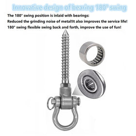 Dakzhou bearing-equipped circular ring delivering smooth movement.