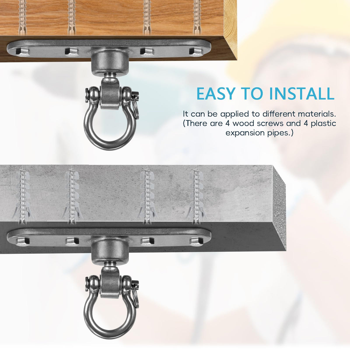 Dakzhou installation hardware included for quick, secure mounting.