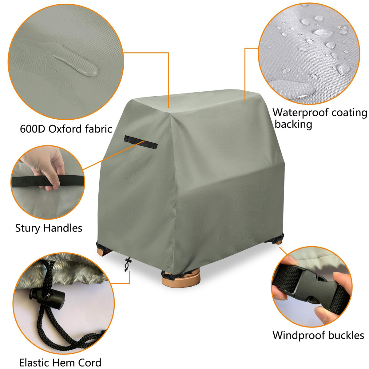 Dalema 41x25x33 cover fits Step2 Rain Showers water tables precisely.