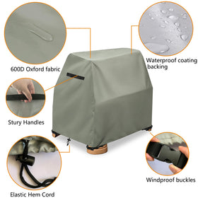 Dalema 41x25x33 cover fits Step2 Rain Showers water tables precisely.