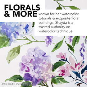 Aquafine milled pigments deliver transparent, vibrant color with smooth flow.