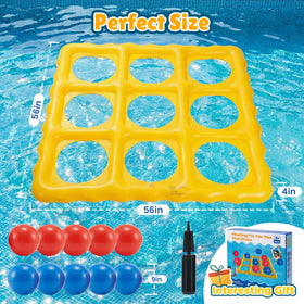 Dalipto travel-friendly deflatable set for poolside trips.