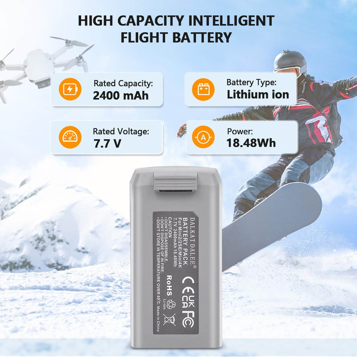 Dalkat Dalee BMS protection core guards against overcharge and heat
