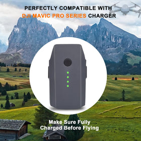 Dalkat Dalee Mavic Pro Battery smart-management display hints at real-time status monitoring.