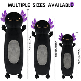 Dalmao 36-inch axolotl plush designed for kids' imaginative play.