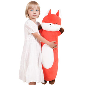 Dalmao birthday gift orange fox plush offers a thoughtful surprise.