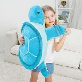 Dalmao large turtle plush perfect for cuddle sessions and bedtime