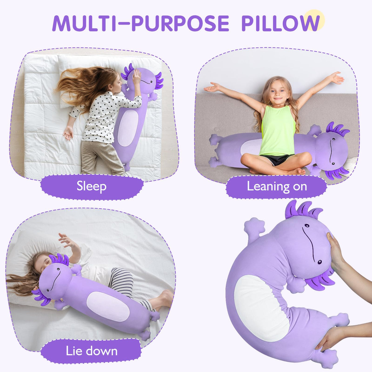 Dalmao detailed stitching and bright colors for durable play.