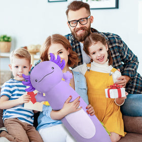 Dalmao gift-ready axolotl plush for birthdays and holidays.