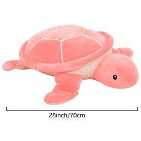 Dalmao machine-washable turtle plush for easy cleaning after adventures