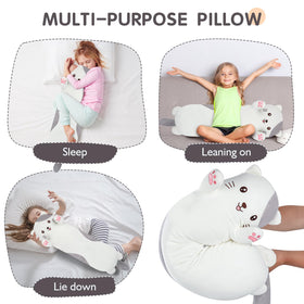 Dalmao plush pillow close-up, showcasing stitching and safe filling for everyday use.