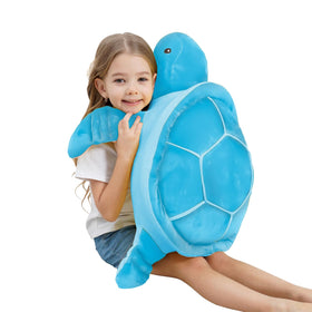 Dalmao ultra-soft turtle plush for kids' playtime and naps