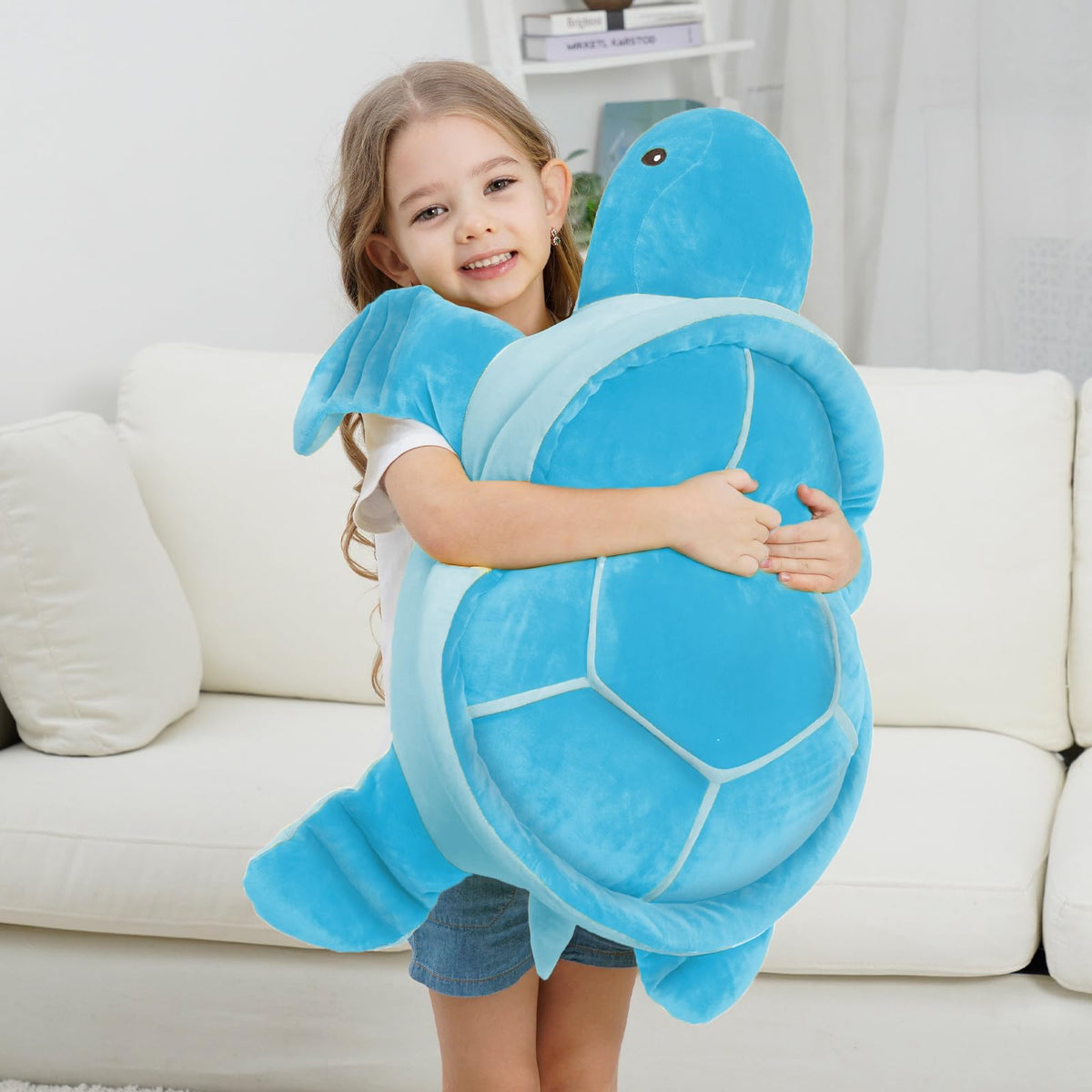 Dalmao sea turtle plush companion for travel and relaxation