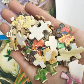 DALUOHAOQI back-of-piece letter prompts aid gentle puzzle solving