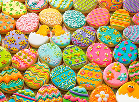 DALUOHAOQI Easter Egg Biscuits wooden puzzle assembly enhances family time