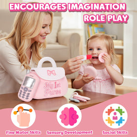 Dalycro My 1st Purse Plush Keys – lightweight pretend keys for hand coordination.