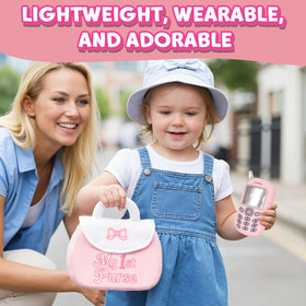 Dalycro My 1st Purse Plush Purse Bag – cozy carry-along toy for tiny hands.
