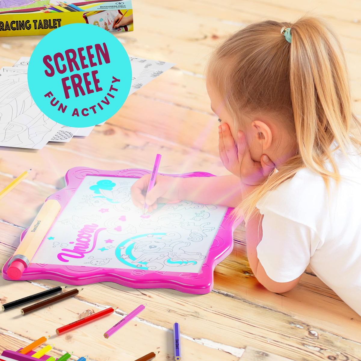 Dan&Darci blank sheets offer limitless freehand creativity