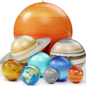 Dan&Darci sun inflatable for ceiling decor and space learning inspiration
